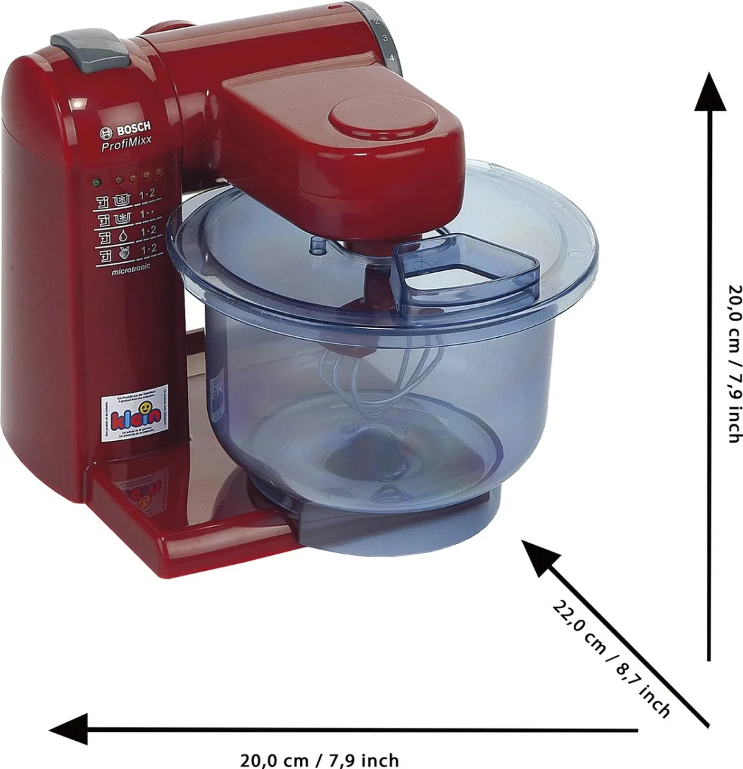 Klein Toys Bosch Speelgoedkeukenmachine - Rood