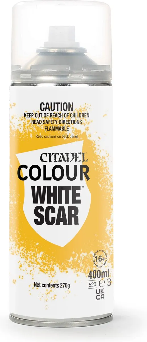 Games Workshop Citadel Spray White Scar 400ml