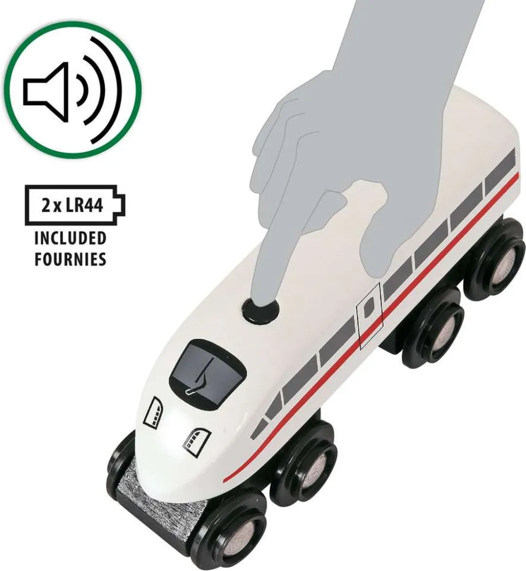 BRIO Hogesnelheidstrein 33748 - Wit