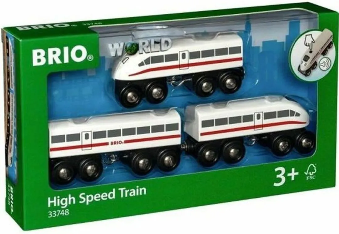 BRIO Hogesnelheidstrein 33748 - Wit