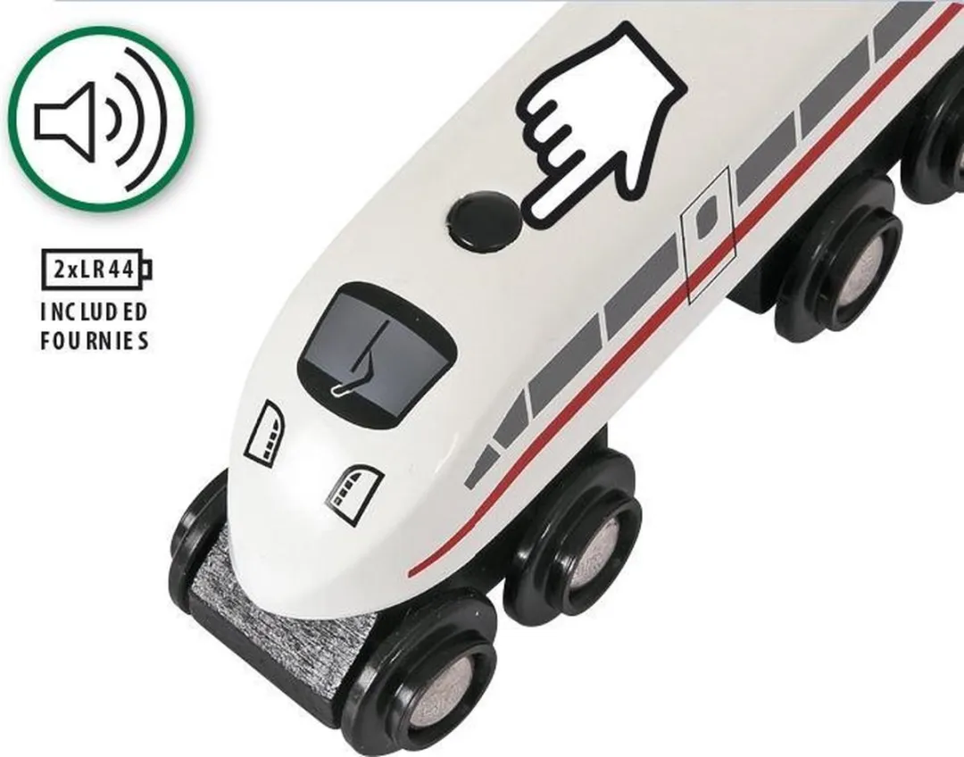 BRIO Hogesnelheidstrein 33748 - Wit - afbeelding 6 van 6