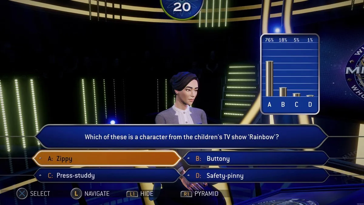Mindscape Who Wants to Be a Millionaire? Final Answer Edition PS5