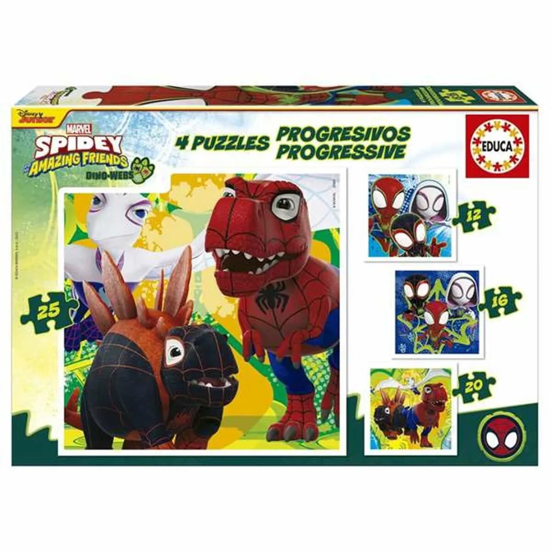 Educa Dino Spidey Puzzels