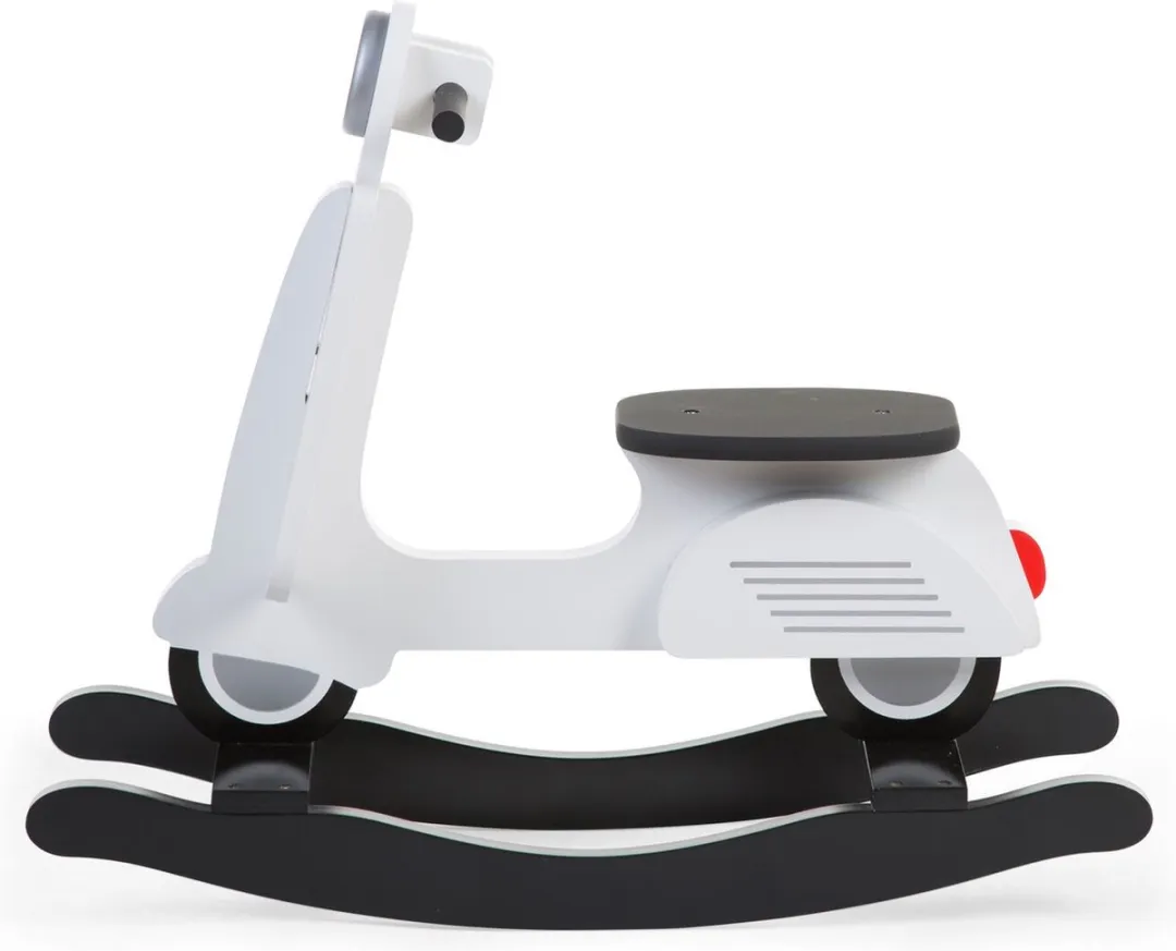 Childhome Schommel Scooter - MDF 424567 - Zwart/Wit