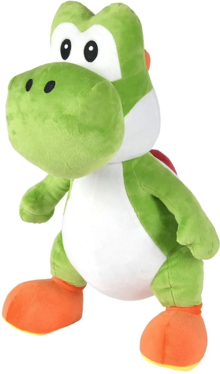 Nicotoy Super Mario Yoshi Knuffel - Groen - 50 cm