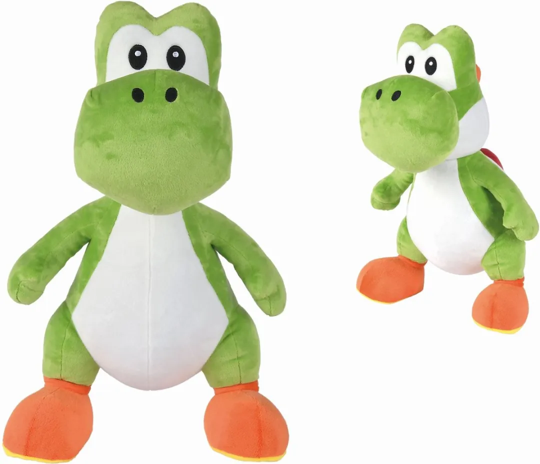 Nicotoy Super Mario Yoshi Knuffel - Groen - 50 cm