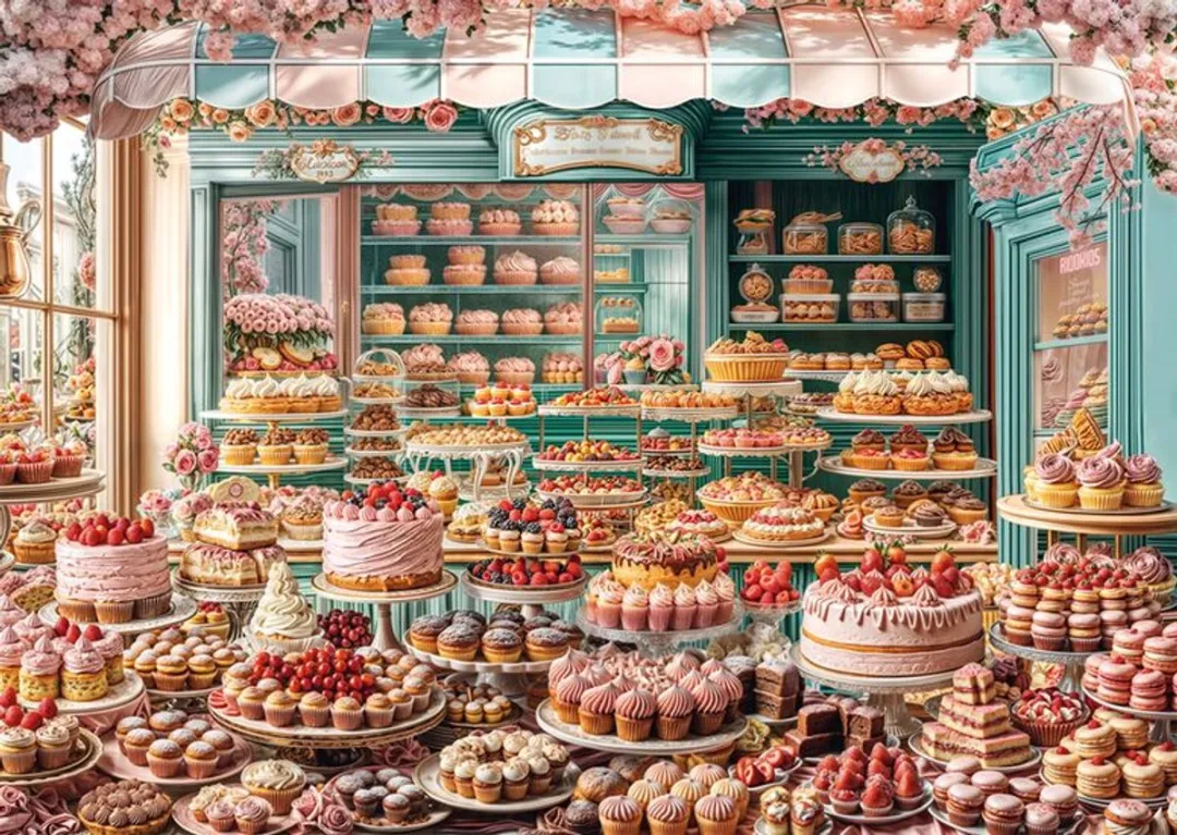 Schmidt Spiele Pastry Shop Puzzle 1000 Stuks - Meerkleurig
