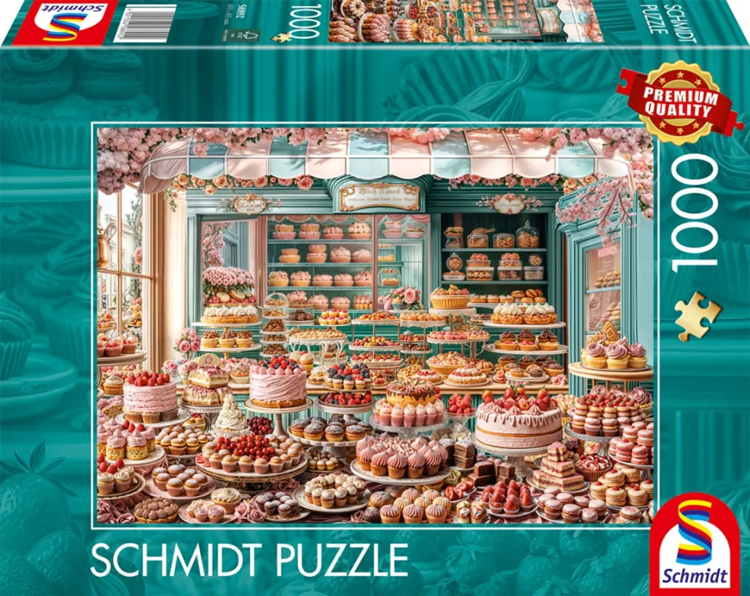 Schmidt Spiele Pastry Shop Puzzle 1000 Stuks - Meerkleurig