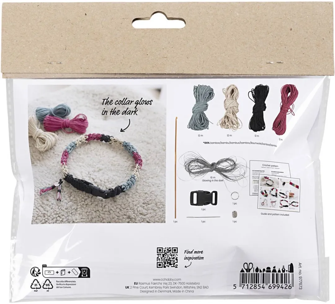 Creativ Company Mini Hobbyset Hondenhalsband Multikleurig
