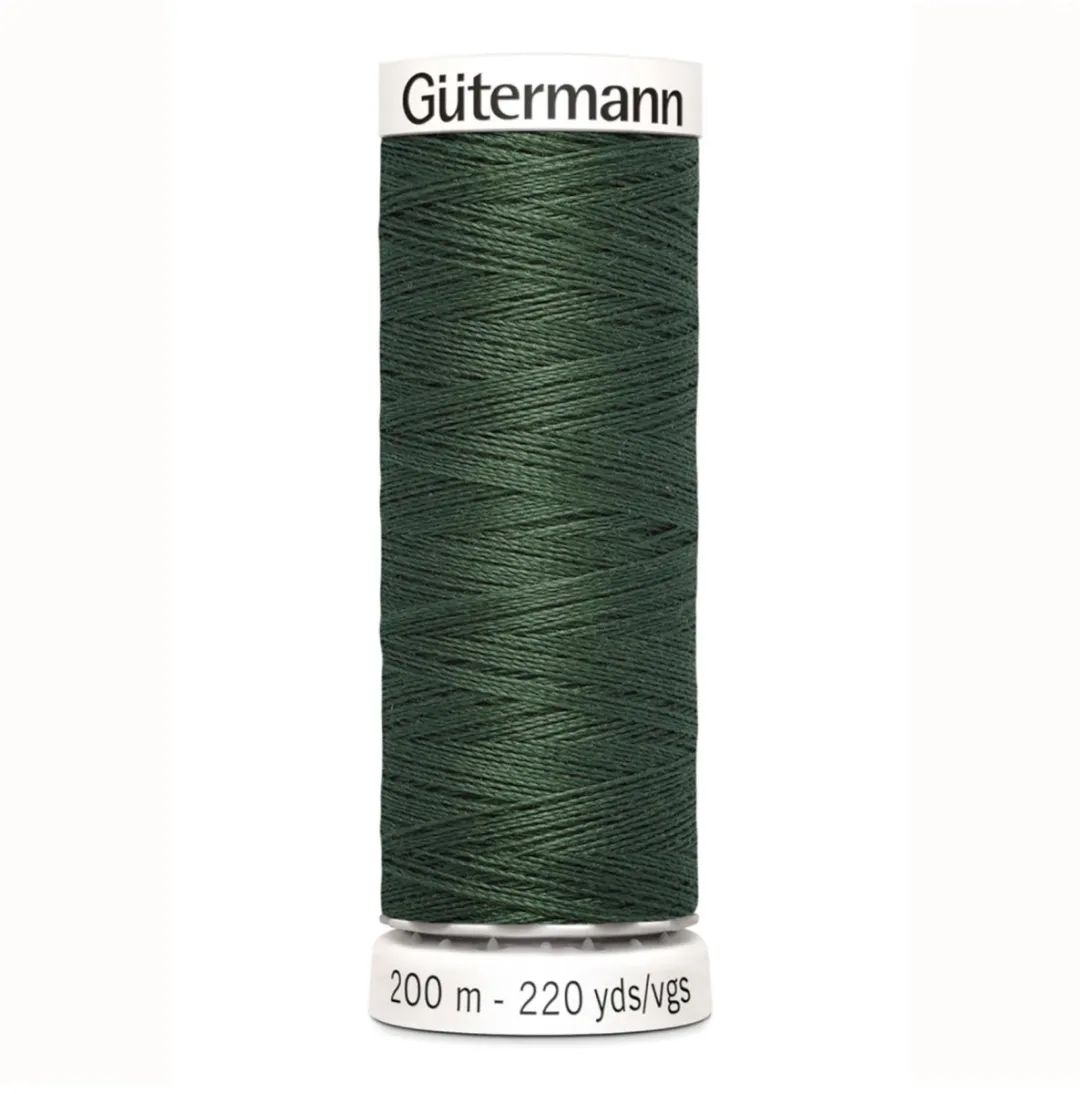 Gutermann Polyester Naaigaren 200m - Groen