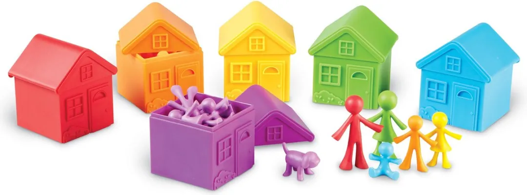 Learning Resources Buren Sorteren - Multicolor - 36 Stuks