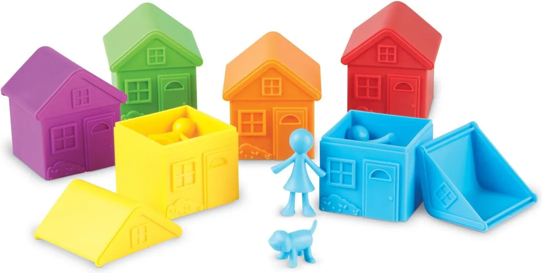Learning Resources Buren Sorteren - Multicolor - 36 Stuks - afbeelding 6 van 6