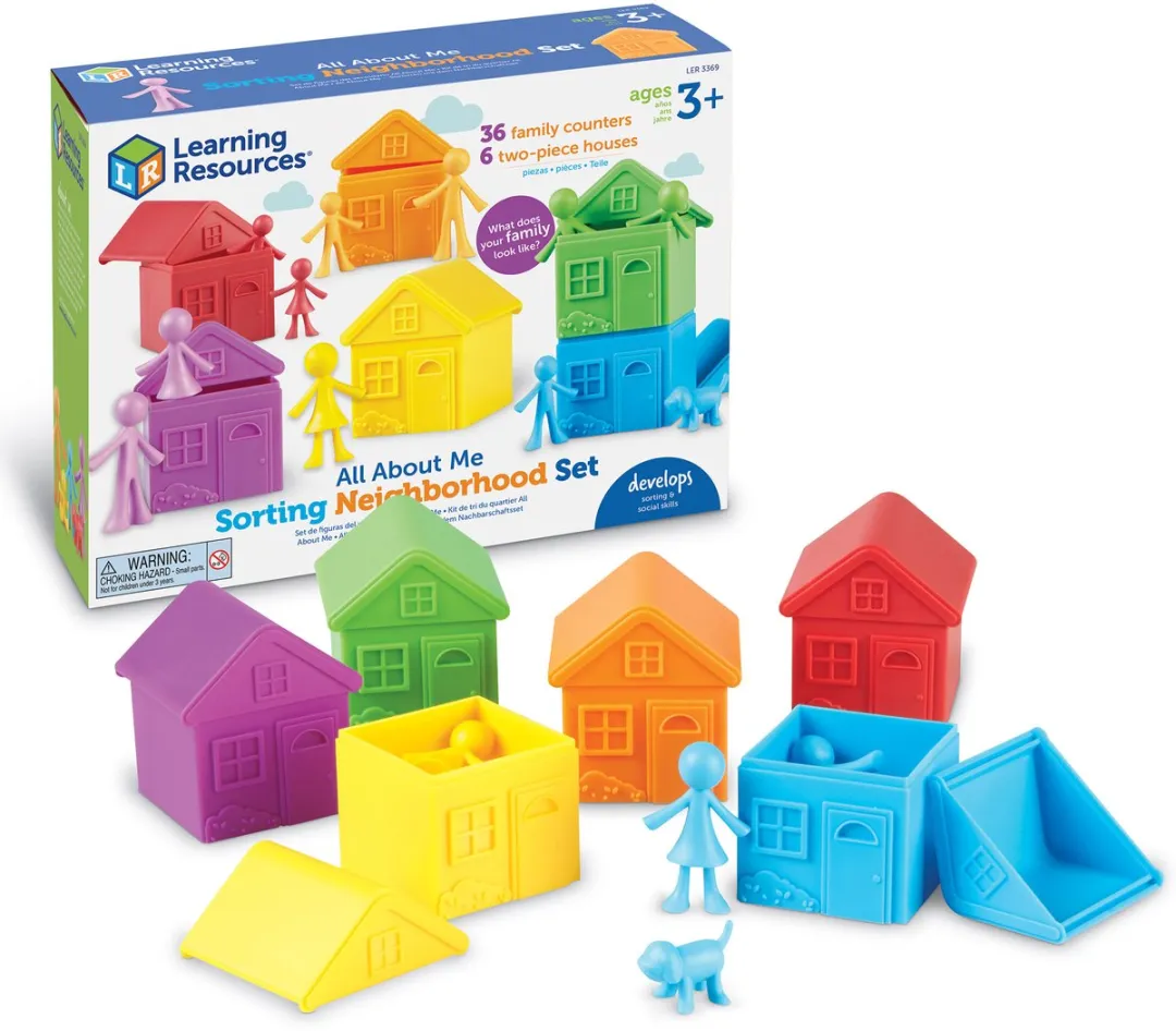 Learning Resources Buren Sorteren - Multicolor - 36 Stuks