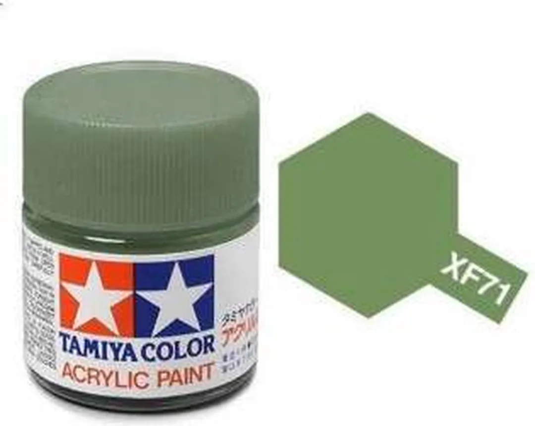 Tamiya Acrylverf XF-71 Cockpit Green 23ml - Matt