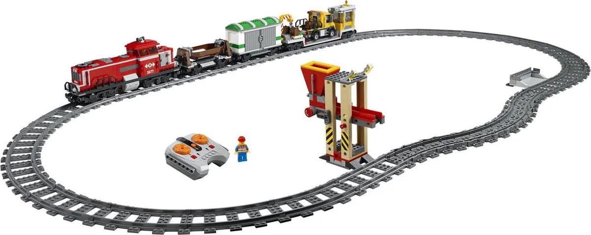 LEGO City Goederentrein 3677 - 831 Stukken