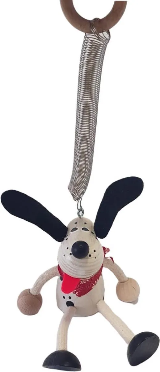 Tricky-Toy - Speelpoppetje - Dalmata - Hond - Hout