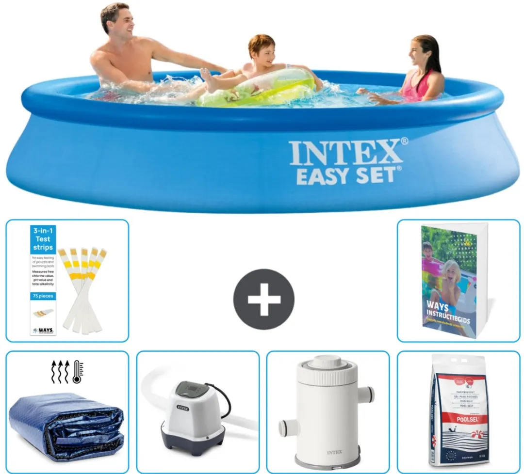 Intex Easy Set Zwembad 305x61cm Blauw