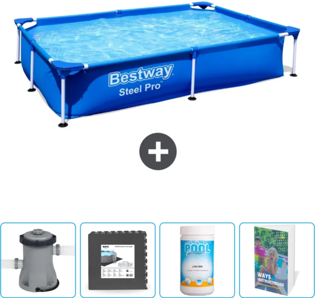 Bestway Steel Pro Zwembad 221x150cm