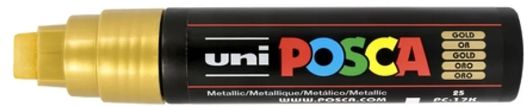 Posca Uni PC17K Verfmarker - Goud