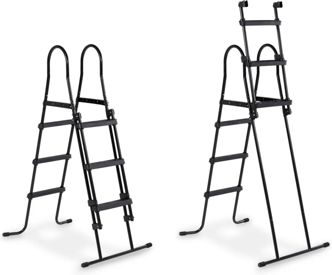 EXIT Toys Zwembad Black Leather 400x200x100cm - 7020L - Zwart