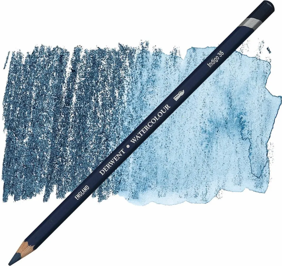 Derwent Watercolor Potlood Indigo 36