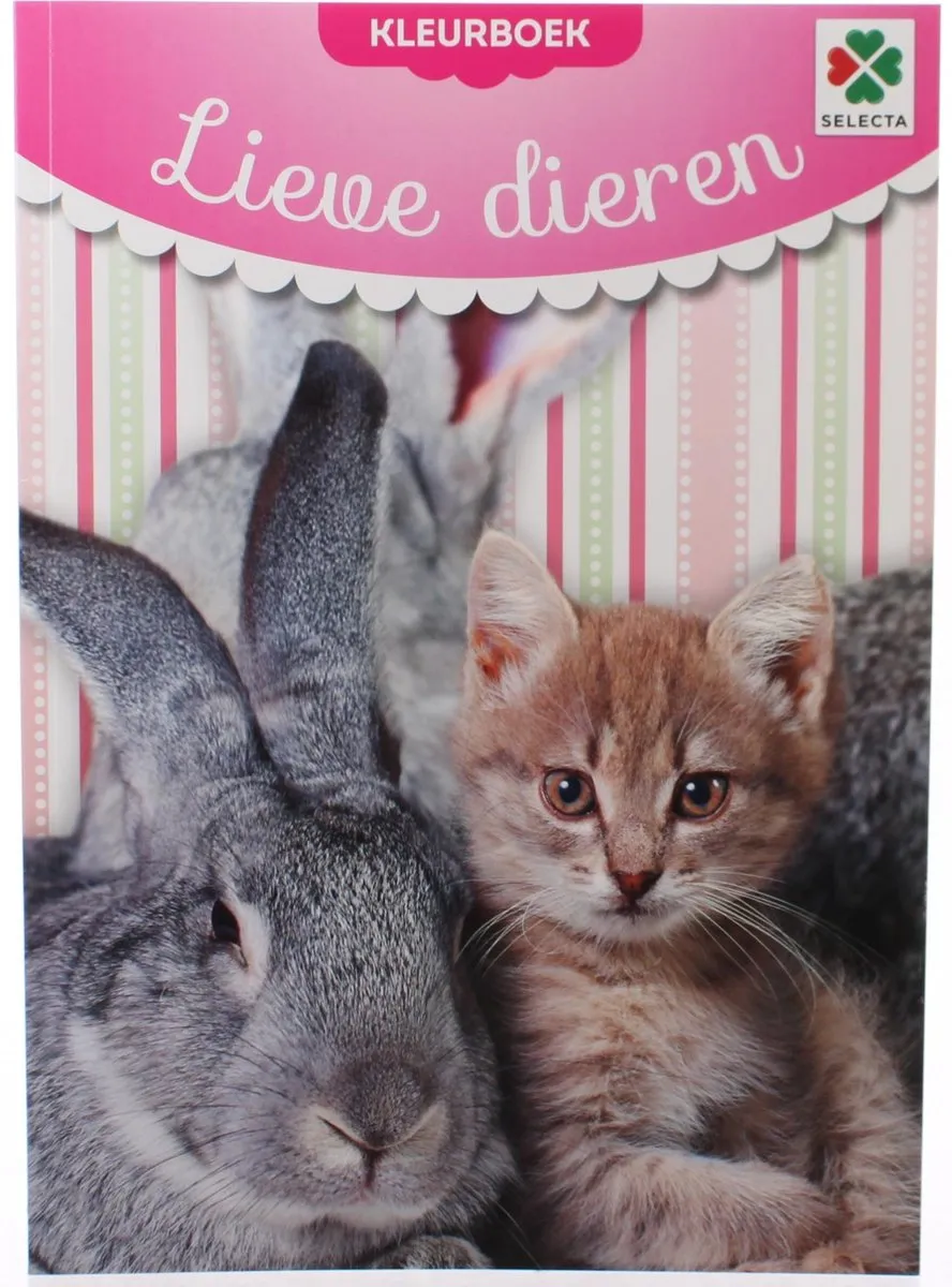 Selecta Kleurboek Lieve Dierenvrienden