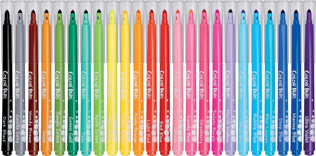 Maped Color'peps Viltstift - 24 Stuks - Multicolor