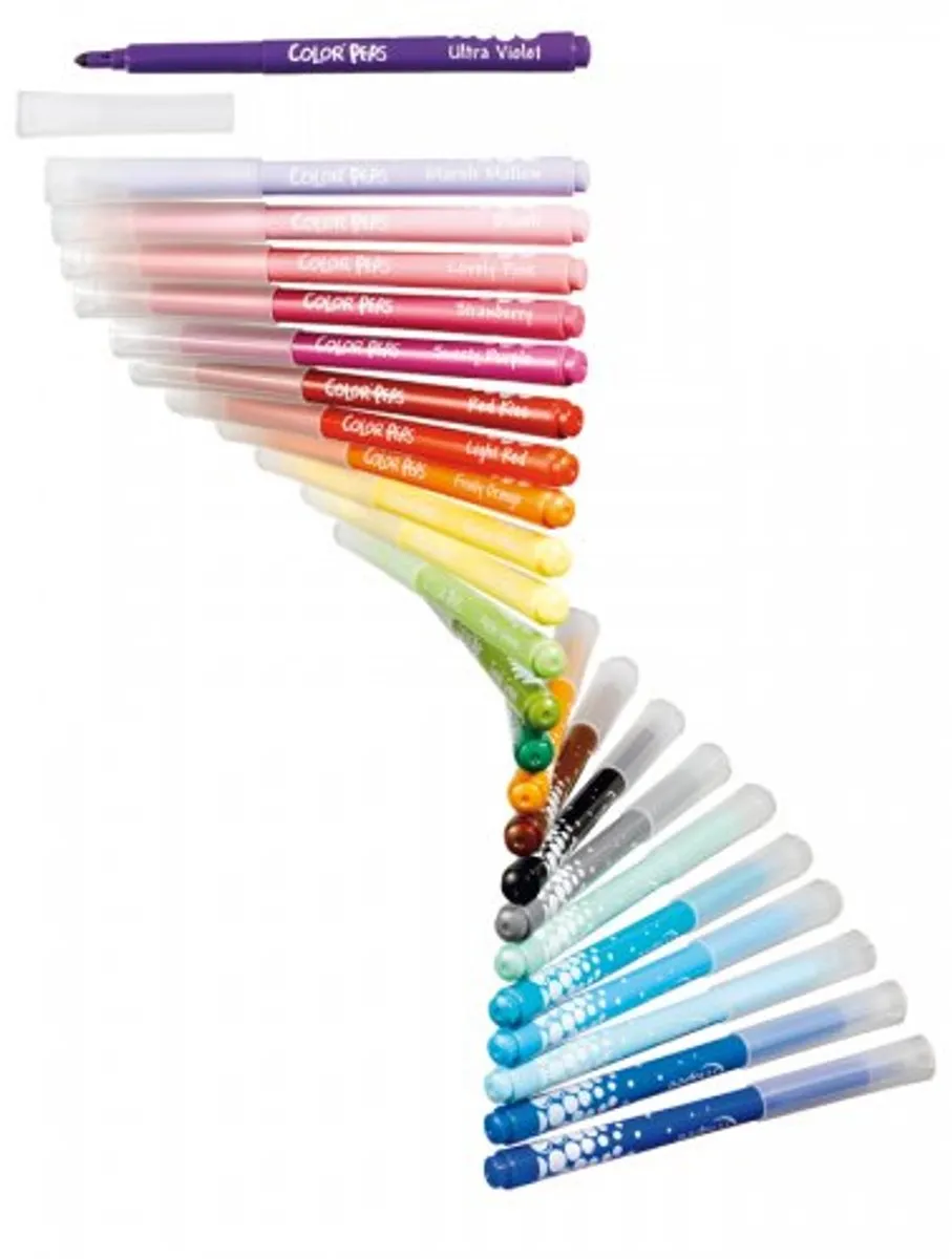 Maped Color'peps Viltstift - 24 Stuks - Multicolor - afbeelding 6 van 6