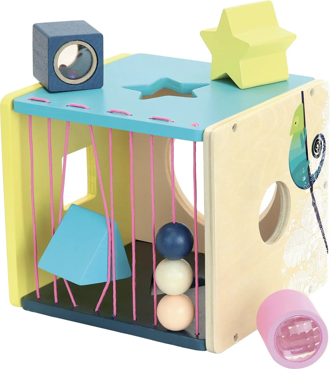 Vilac Houten Vormenstoof VI1065 - Multicolor