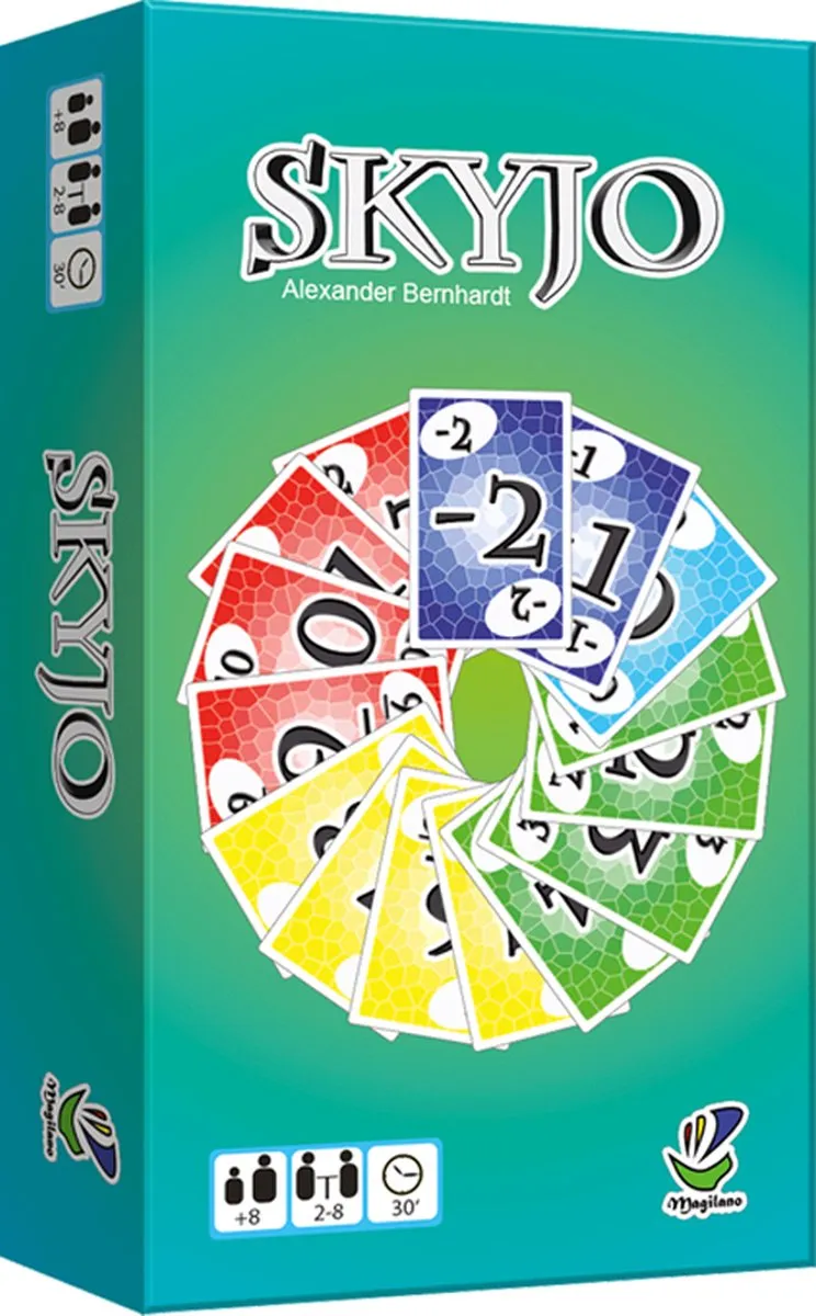 Geronimo Games SKYJO Kaartspel - 2-8 Spelers