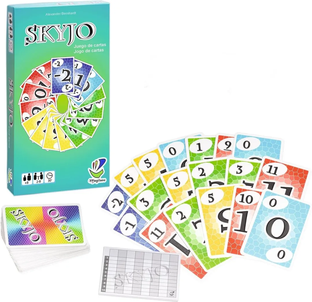 Geronimo Games SKYJO Kaartspel - 2-8 Spelers