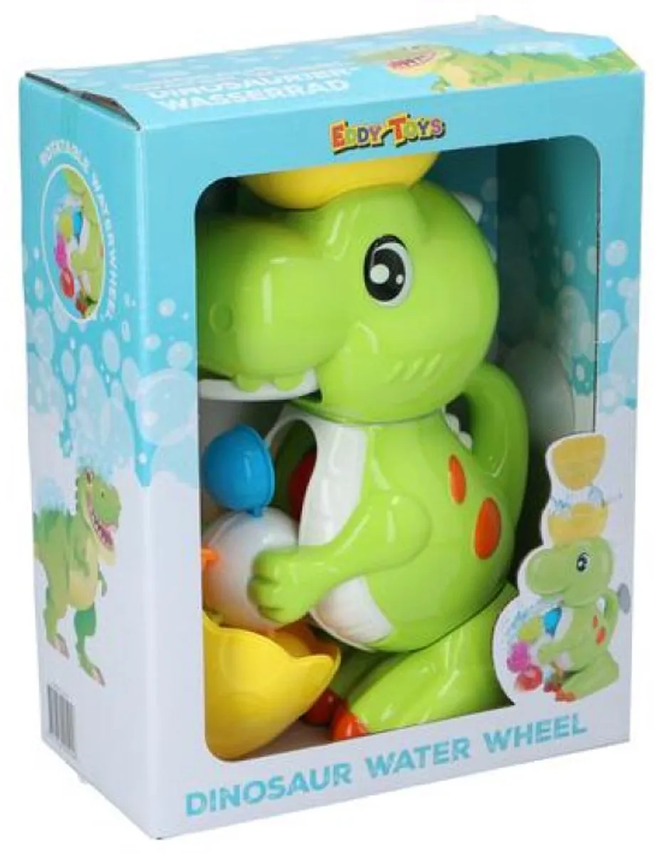 Eddy Toys Dinosaurus Waterrad - Groen