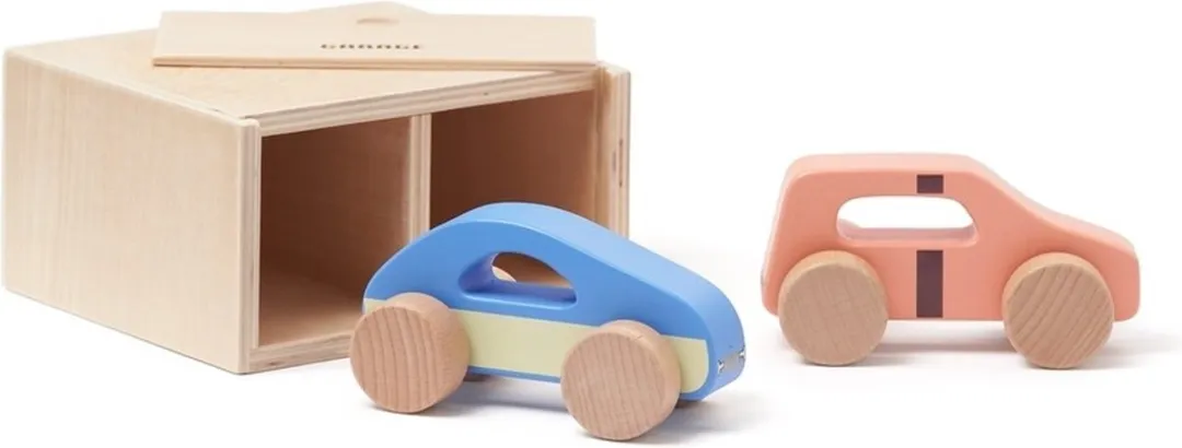 Kids Concept Aiden Speelgoedauto Set 2 Stuks