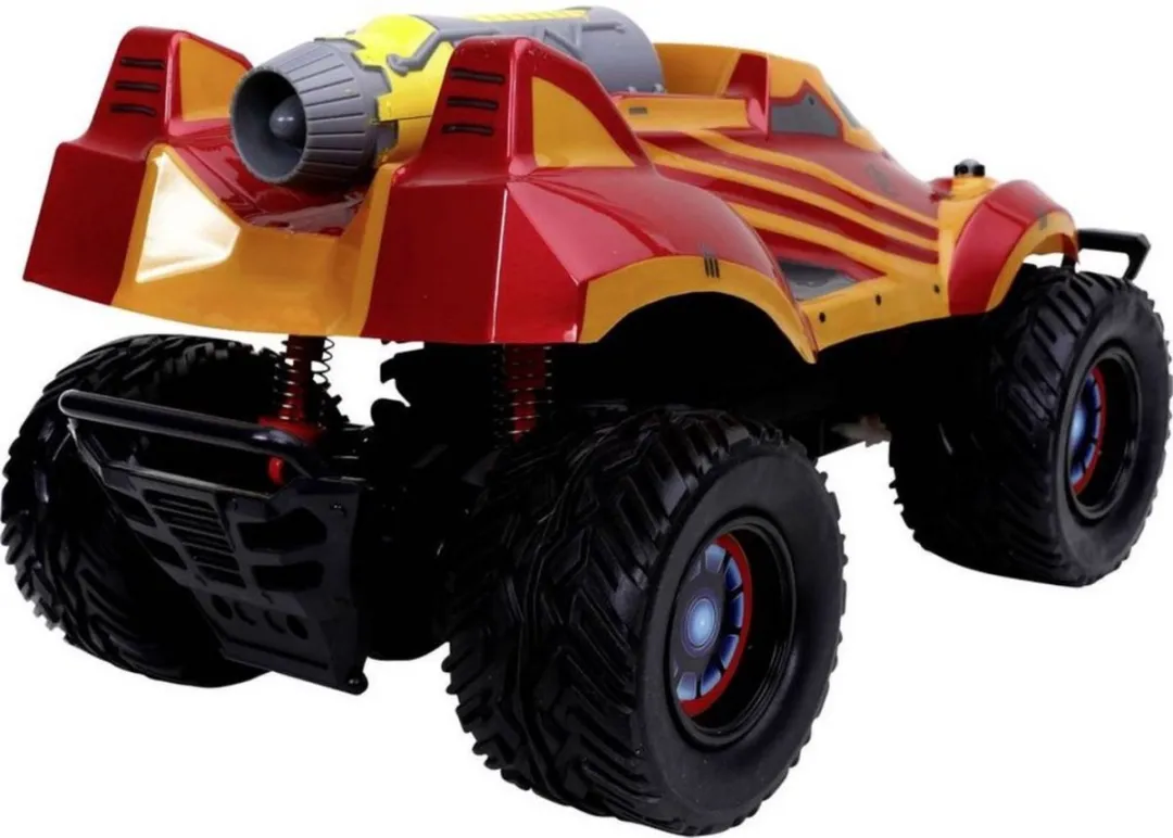 Jada Toys Marvel RC Iron Thruster 1:14 RC Auto - Rood - afbeelding 6 van 6