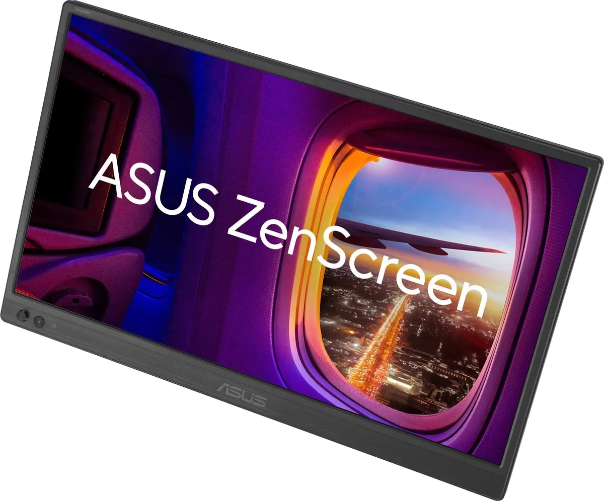 ASUS ZenScreen MB169CK 15.6 inch USB-C Monitor - Zwart