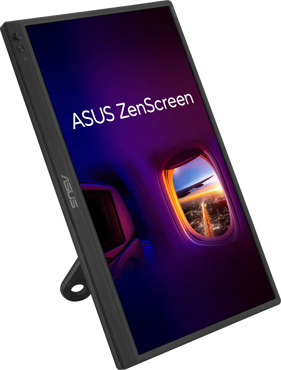 ASUS ZenScreen MB169CK 15.6 inch USB-C Monitor - Zwart