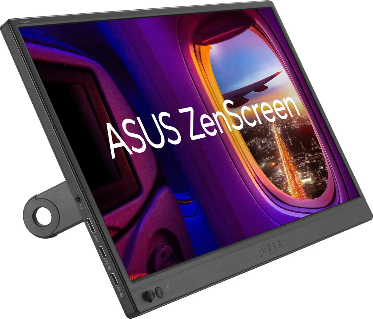 ASUS ZenScreen MB169CK 15.6 inch USB-C Monitor - Zwart