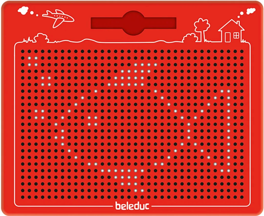 Beleduc Magnetic Tekenbord 21042 - 2-delig - 4+ jaar - Rouge