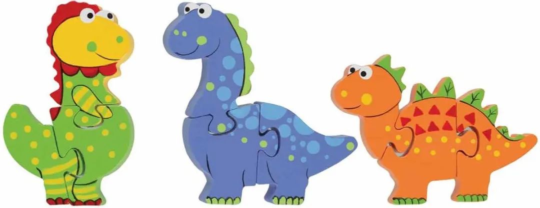 Orange Tree Toys 46025 puzzel Vormpuzzel 3 stuk(s) Dieren