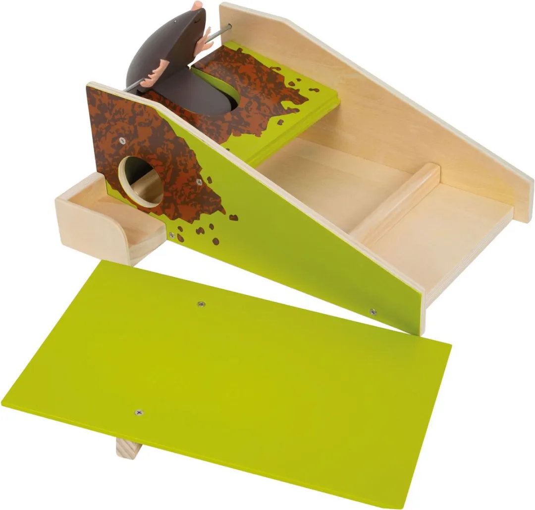 Small Foot Houten Minigolfset Mol Thema - Multicolor