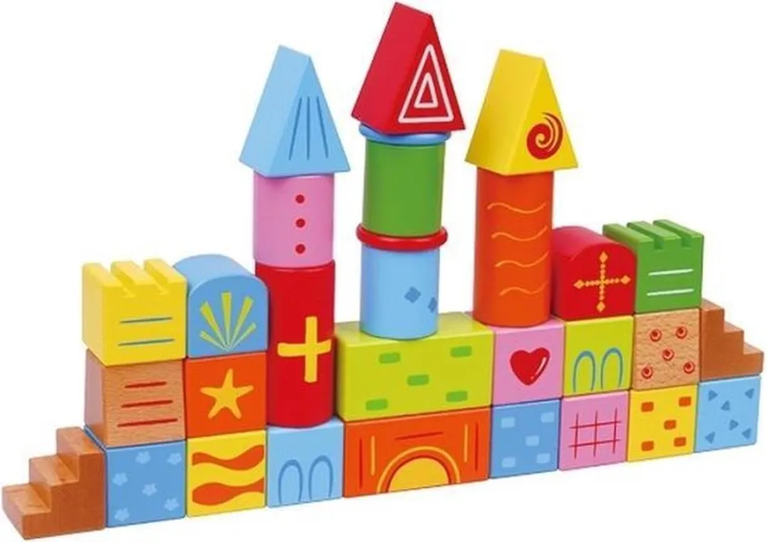 New Classic Toys Bouwblokken Fantasie 30 Stuks