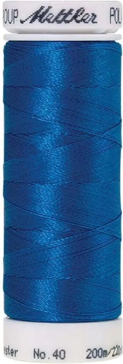 Amann Polysheen Naai- en Borduurgaren COL-3900 Blauw 200m