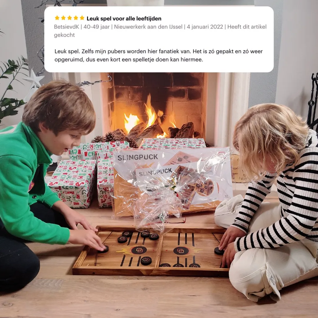 Must-Have for Kids Slingpuck XL Tafelhockey - Lichtbruin