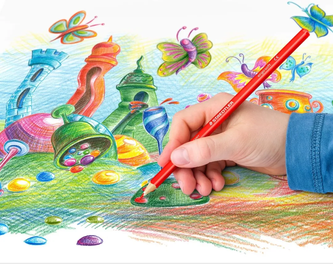 STAEDTLER Ergosoft Kleurpotlood - 24 Stuks - afbeelding 6 van 6