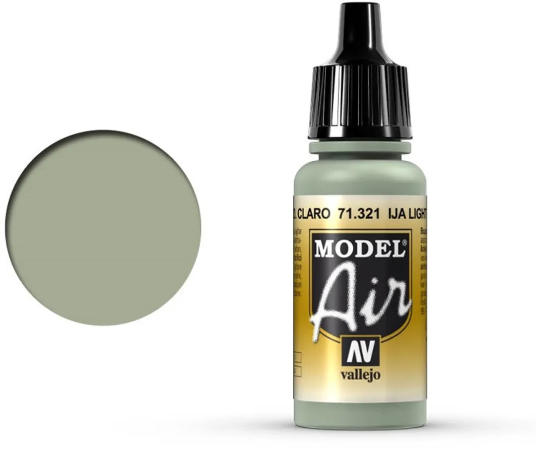 Vallejo Model Air 321 Ija Light Grey Green Acrylverf 17ml