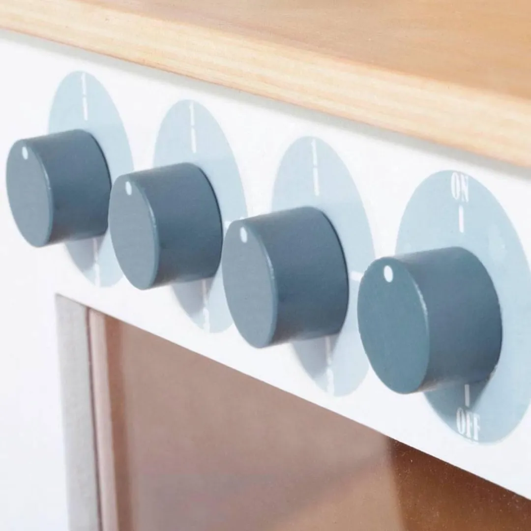 Pinolino Children's Combi Kitchen Jette - Bruin/Wit