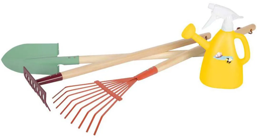 Small Foot Tiny Garden Tuingereedschapset 4-delig