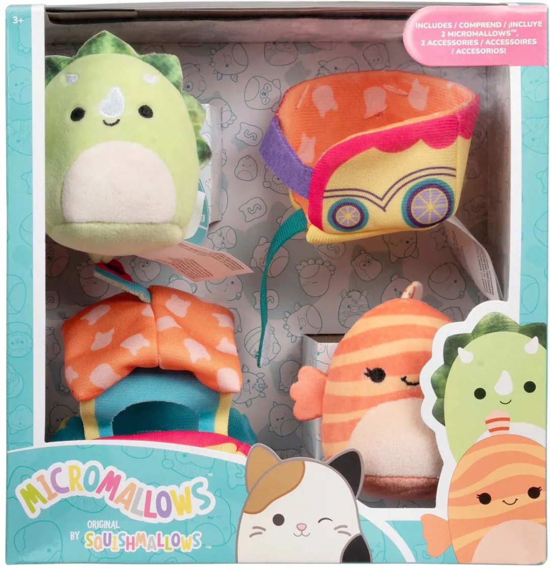 Squishmallows Micromallows Ticket to Ride Pluche