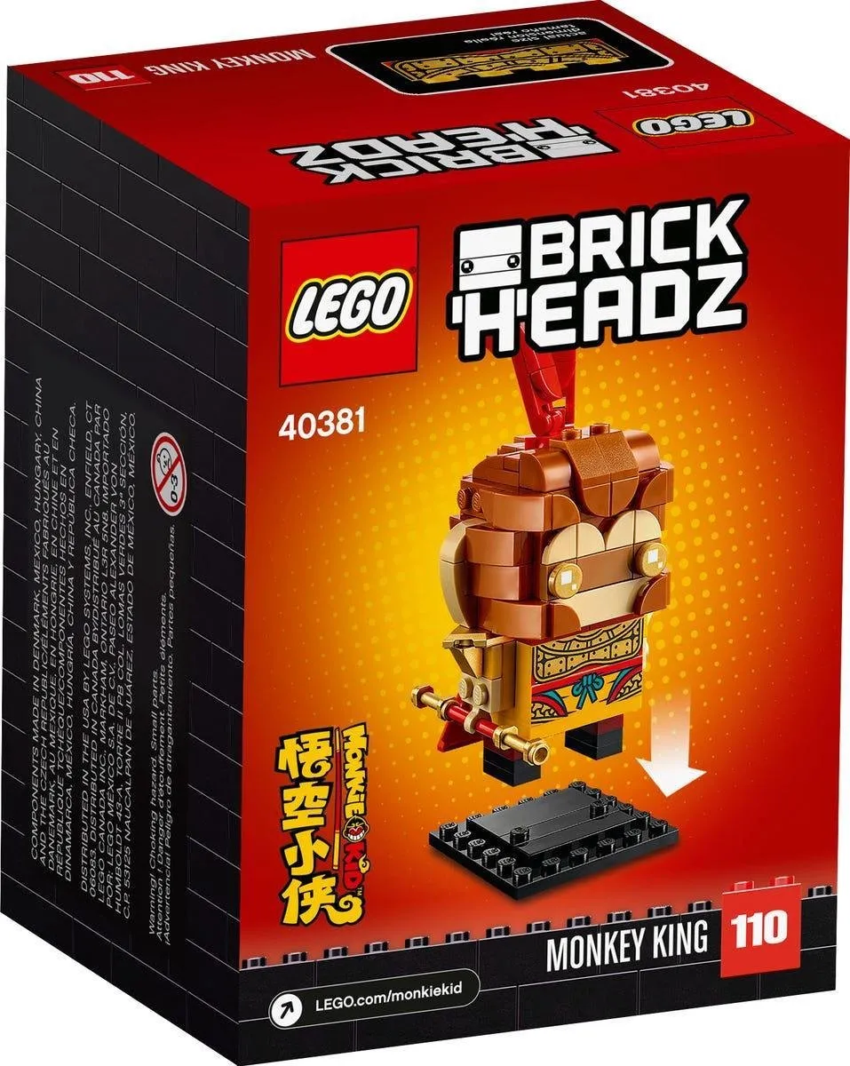 LEGO BrickHeadz Monkey King 40381 - 175 Stukken