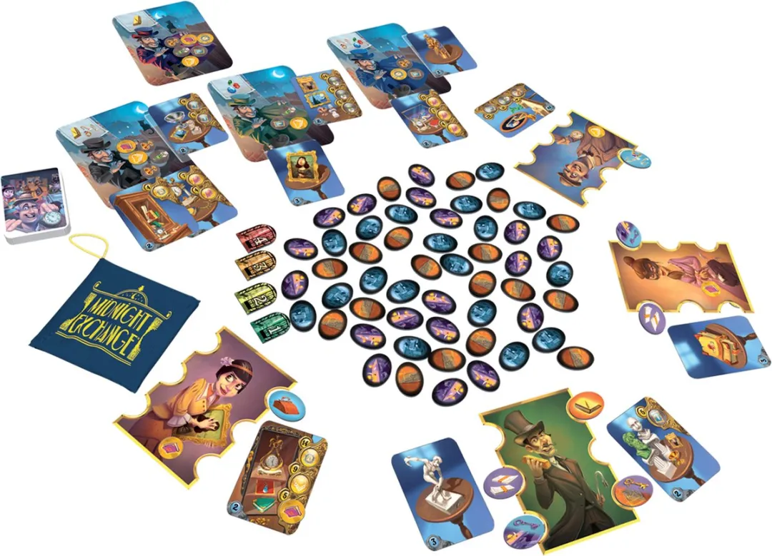 Geronimo Games Midnight Exchange Behendigheidsspel 2-4 Spelers